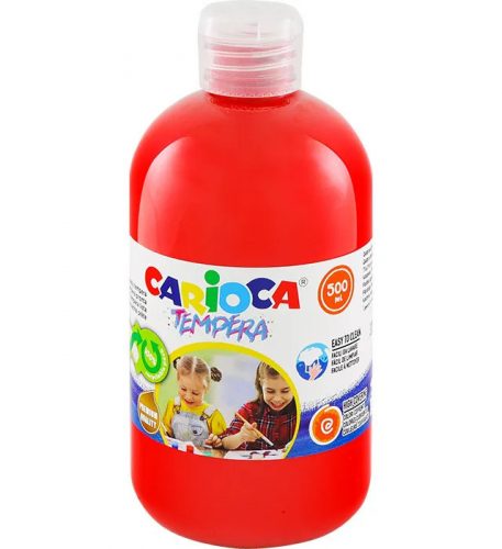 Carioca Tempera - Piros 500ml -es