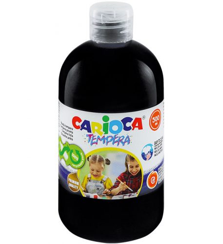 Carioca Tempera - Fekete 500 ml-es