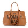 Mommy Bag Táska – bőrhatású barna