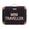 Childhome Mini Traveller utazótáska - fekete/arany