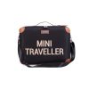 Childhome Mini Traveller utazótáska - fekete/arany