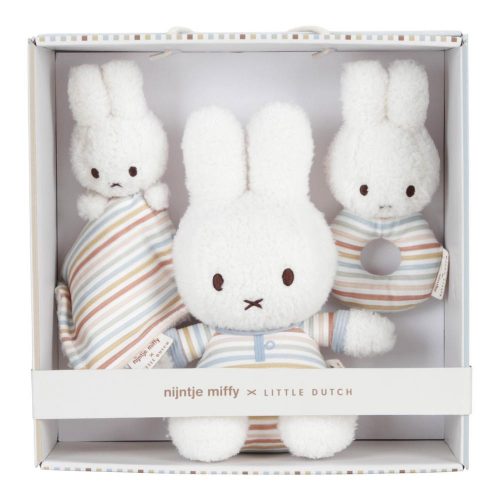 Little Dutch Miffy ajándékdoboz - vintage csíkos